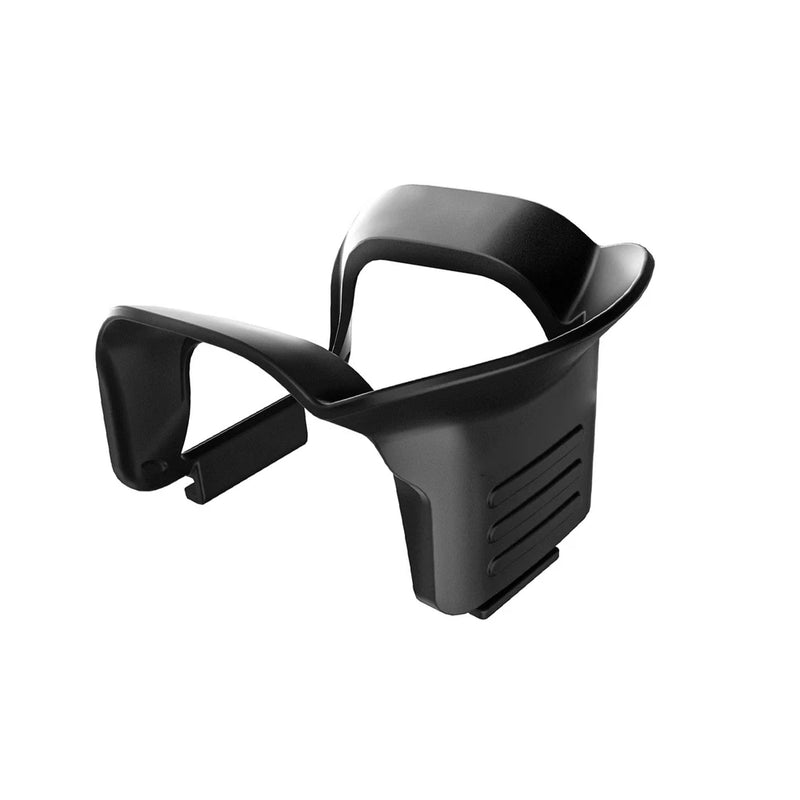 Lens sunshade cover protector for drone camera, matte black hood with two openings