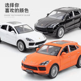 1:24 Porsche Cayenne S Turbo SUV Alloy Diecast Model Car Toy Sound Light