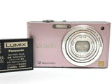 Panasonic LUMIX DMC-FX60 Pink Compact Camera Used Scratches Listed Item