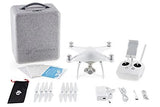 DJI CP.PT.000312.R Phantom 4 Renewed Drone Sports & Action Video Camera, Artic W