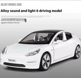 1:32 Model 3 Model X Alloy Diecast Metal Model Car Sound