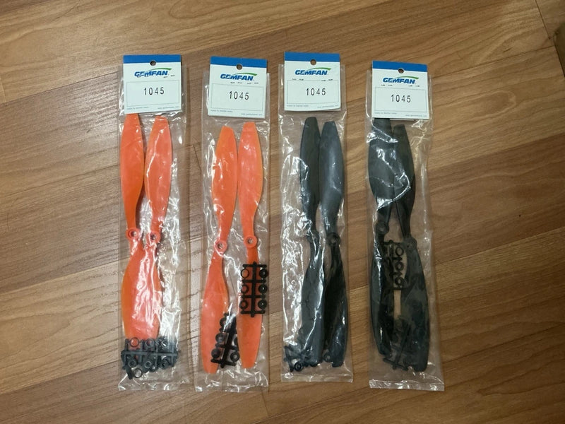 1045 Gemfan 10" Props Plane CW CCW for Multi-rotor F450 F550 S500 S550 - 4 Sets Propeller