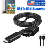 N64 To HDMI HD 1080P Converter Cable Adapter For Nintendo N64 / Gamecube / SNES