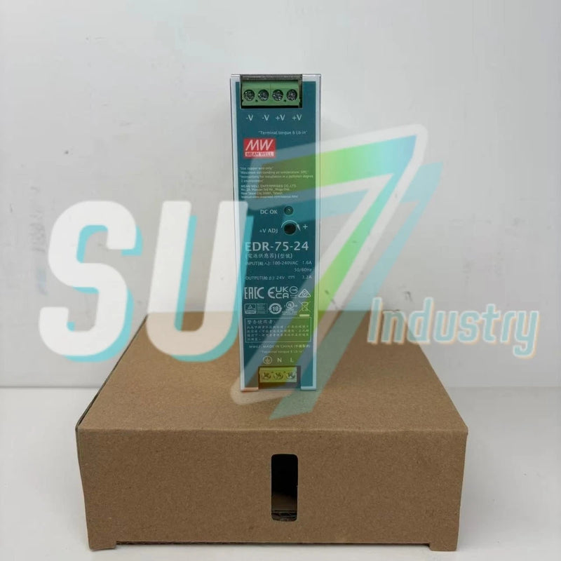 Mean Well EDR-75-24 Switching Power Supply# 1pcs  New  In Box