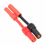 HXT 4mm Male+/Female- to XT150 Female cable 12AWG 5CM wire For RC Battery FPV