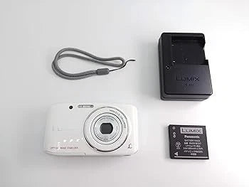 Panasonic Lumix S2 Compact Digital Camera Optical 4x Zoom White From Japan