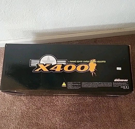 Exceed RC X400 2.4 ghz  6-channel Remote Control Electric Helicopter In Box