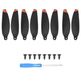 8 Pcs Propellers Compatible with DJI Mini 2 Mini 2 SE 4K Drone Black Set