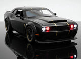 1:32 Dodge Challenger SRT Hellcat Redeye Diecast Model Car w/ Sound Light Toy