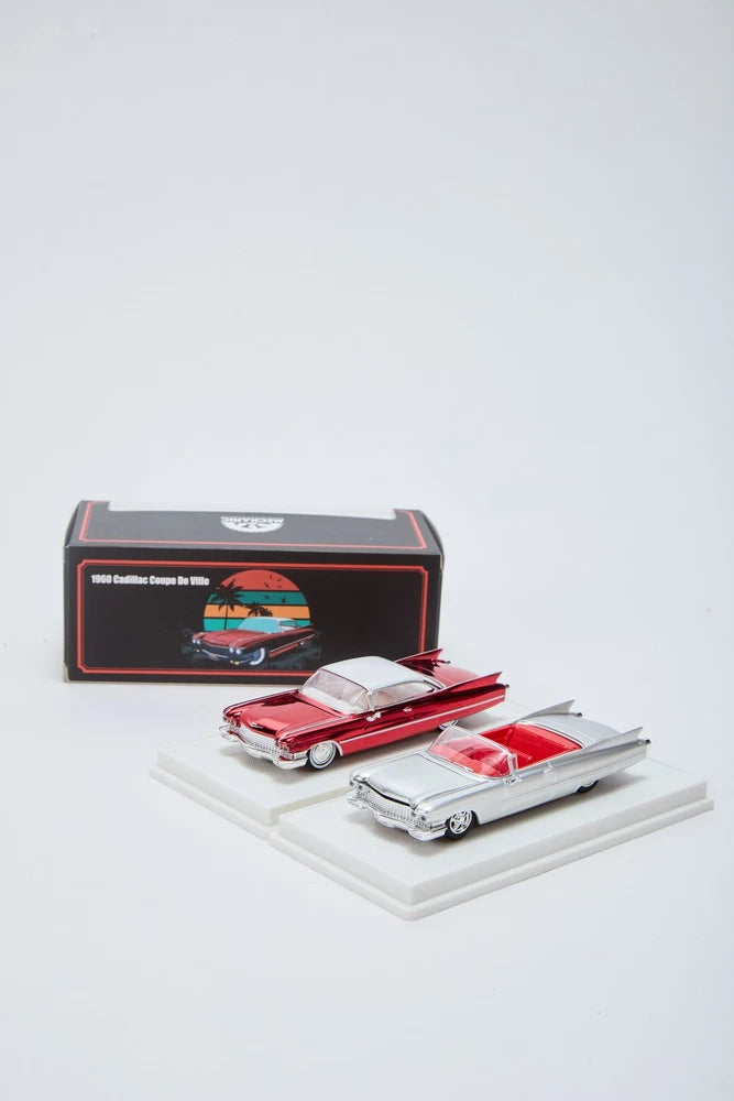 Mechanic 1/64 1960 Cadillac Coupe De Ville Diecast Model Car