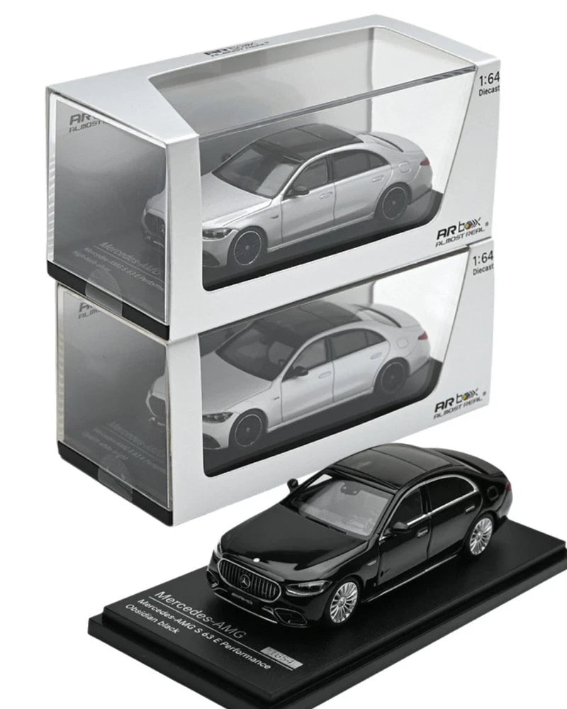 Almost Real 1/64 Mercedes AMG S63 E Performance Diecast AR Box Car Model