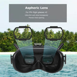 Sunnylife Aspherical Resin Glasses Lens Replace for DJI FPV Flying Glasses V2
