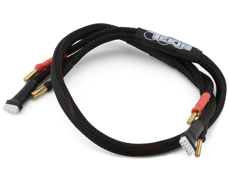 Tekin 4S Charge Cable w/4mm & 5mm Bullet Connector [TEKTT4016]