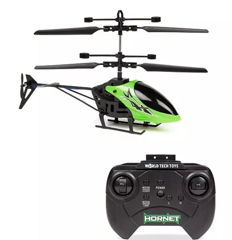 World Tech Toys Hornet Glow in the Dark 2CH IR Helicopter