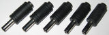 5 X 5.5/2.5 mm Jack to 5.5/2.1 mm Plug Adapter - Input: 2.5 mm - Output: 2.1 mm