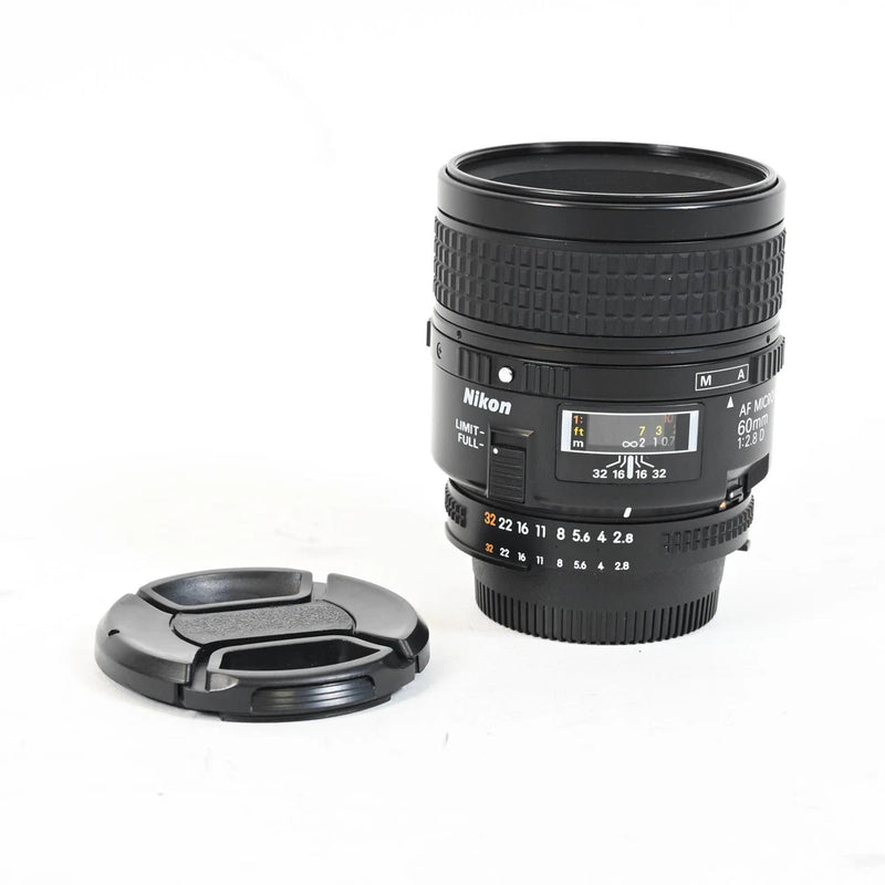 Nikon Nikkor AF 60mm f2.8 D Micro Lens #521