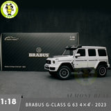 1/18 Brabus 800 G63 G Class 4¡Á4? 2023 Almost Real 860542 White Diecast Model Car