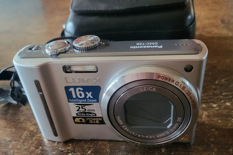 Panasonic Lumix TZ8 Digital Camera - Silver 12.1MP, W/Charger GC