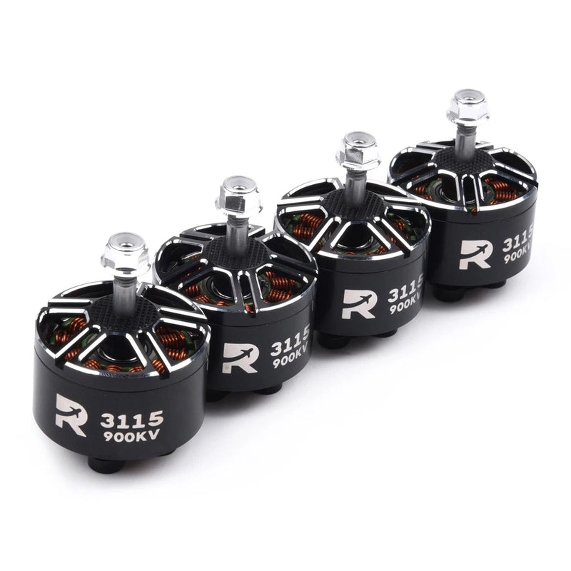4pcs 3115 900kv 3-6s Brushless Motor for Rc Multirotor X-class Fpv Mark4 Apex 10