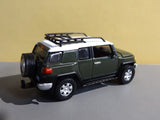 2007-14 TOYOTA FJ CRUISER SUV WITH HITCH  1/64 SCALE DIECAST DIORAMA MODEL WH