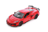 2023 Chevrolet Corvette Z06 1/24 Scale Diecast Model by Welly - RED