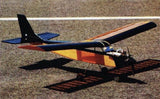 AAMCO H-Ray by Lou Andrews 50" Span trainer cabin RC Airplane Short Kit + Plan