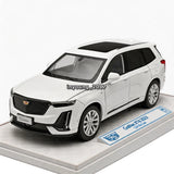 1/24 Scale XT6 2023 Model Car Diecast Toy Cars SUV Alloy Metal Vehicles White Battery