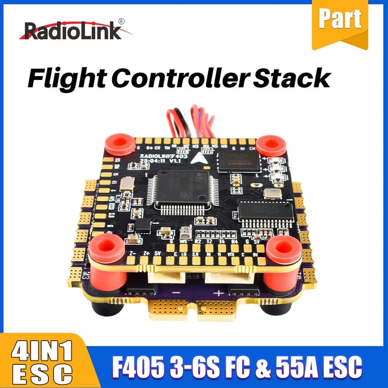 Radiolink F405 Flight Stack Flight Contorler FC 55A ESC Gyro For FPV Drone