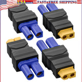 XT60 Female to EC5 Female Connector Adapter Wireless Converter 4PCS for RC FPV Converter