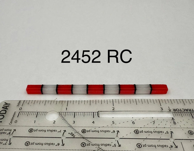 1/24 25 Scale Model Red Clear Whelen 4500 Ambulance Warning EMS Fire 2452RC