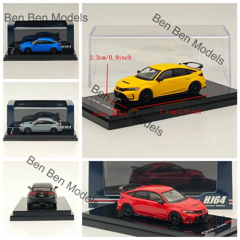Hobby Japan 1/64 CIVIC TYPE R (FL5) Diecast Model Car Limited Edition Collection