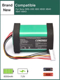 6000mAh Battery for Sony SRS-X30 SRS-XB3 SRS-XB30 SRS-XB40 SRS-XB43 Speaker