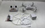 Unonu Mega Drone White RC Quadcopter With Camera And Propeller Guards Not Tested Propeller