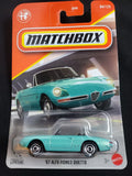 2026 Matchbox 04/125 '67 Alfa Romeo Duetto Blue New Model Near Mint