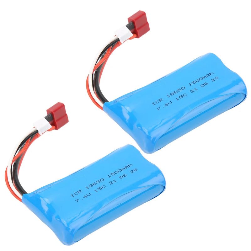 7.4V 1500mAh Lipo Battery For RC Car Entertainment Easy To Use