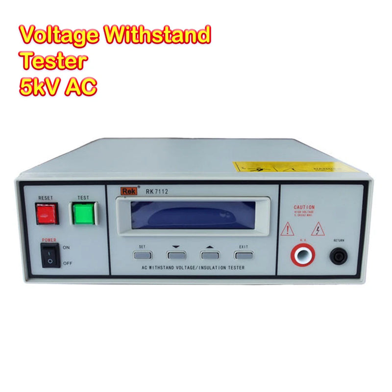 RK7112 Voltage Withstand Test Instrument 5 Sets Data Insulating Test 110V AC ARC
