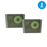 Pack of 2 moss green shoulder and neck massager product boxes, Model N battery powered