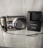 Panasonic Lumix DMC-ZS1 Silver With Case & Charger/Battery Included