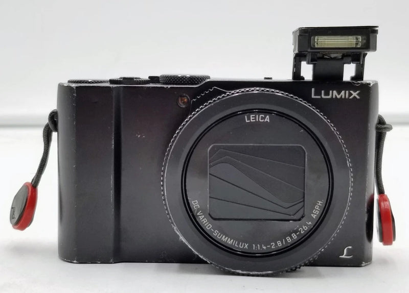 Panasonic LUMIX LX10 20.1MP Black Cam Leica Lens 4K Vid Ultra Clear Visuals