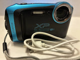 Fujifilm FinePix XP130 16MP Waterproof Digital Camera Sky Blue 5x Zoom