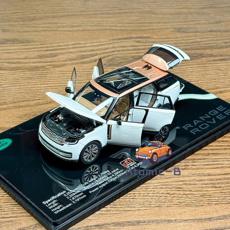 LCD 1:43 Land Rover Range Rover Honor Genesis Extended 2022 Open Car Model