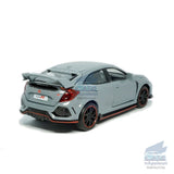 Honda Civic Type R Hot Hatch 1/32 Model Car Diecast Toy Vehicle Kids Gift Gray