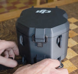 DJI Neo 2 goggle module case with top handle and side vents