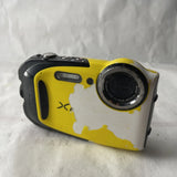 Fujifilm FinePix XP90 Yellow 16.4MP 5x Optical Zoom Digital Camera *WORKS*
