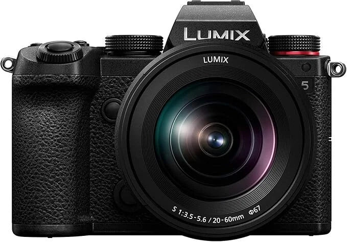 Panasonic LUMIX S5 Full Frame Mirrorless Camera, 4K 60P Video Recording