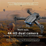 Foldable RC Helicopter WiFi Drone With Wide Angle Dual HD Camera FPV Height Hold