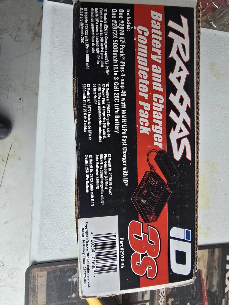 Traxxas Battery/Charger Combo Set 3s Part #2970-3s