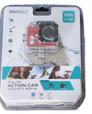 VIVITAR Full HD 1080p Action Camera 12 Megapixel Waterproof Vlogging & Webcam