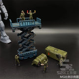 1/144 1/100 1/60 Ground Handling Lift Truck Scene Miniatures For Car Vehicles