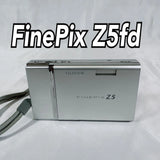 Fujifilm FinePix Z5fd Compact Digital Camera Silver Tested 2.5 Inch Screen